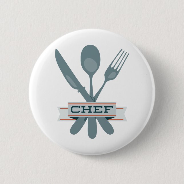 Koch Utensils Button (Vorderseite)
