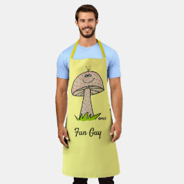 Koch Vater Funny Fun Typ Pilz Schürze