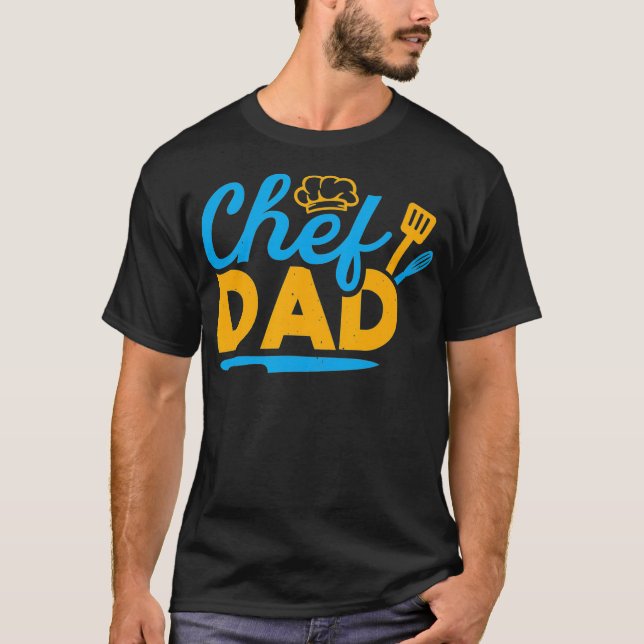 Koch Vater Sous Köche Küche Grillen Kochen T-Shirt (Vorderseite)