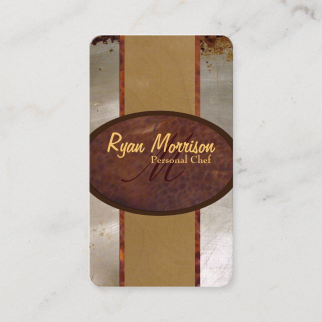 Koch Visitenkarte (Vorderseite)