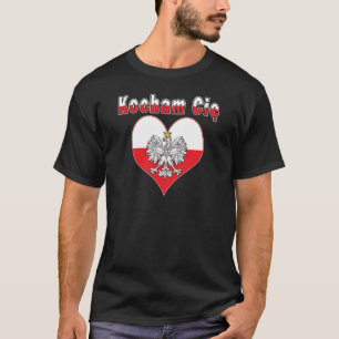 Kocham Cie Eagle Herz T-Shirt