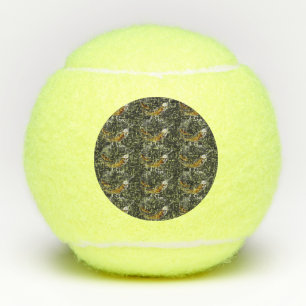 Kochbananen-Ebene Tennisbälle