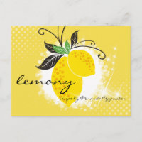 Kochbuch Kochkarte der Zitronenbäckerei