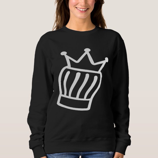 Köche Hat Crown Sweatshirt (Vorderseite)