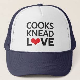 Köche kneten Liebe Truckerkappe