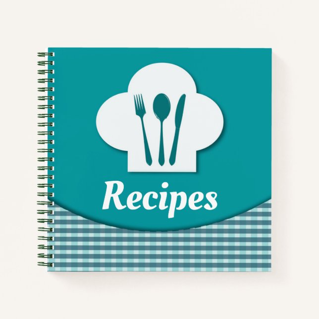 Köche mit oder ohne Rezept-Notebooks Notizbuch (Vorderseite)