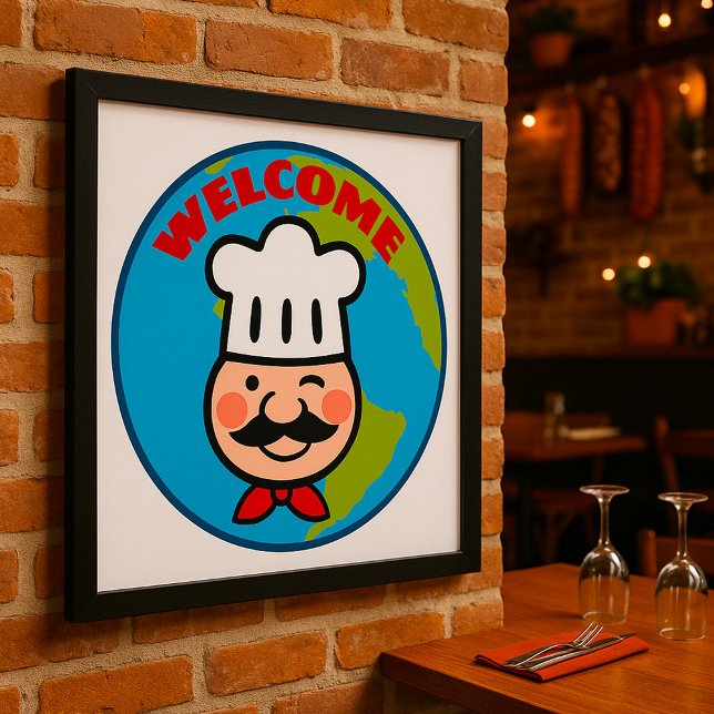 Köche willkommen poster (Von Creator hochgeladen)