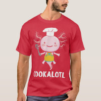 Kochecke Aolotl Koch mit Toque und Spatu