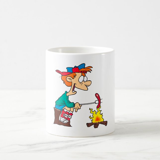 Kochen am Lagerfeuer Kaffeetasse (Von Creator hochgeladen)