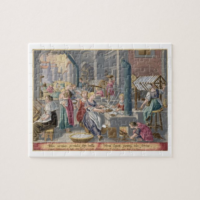 Kochen der Kokons, um das Chrysalids zu zerstören (Horizontal)