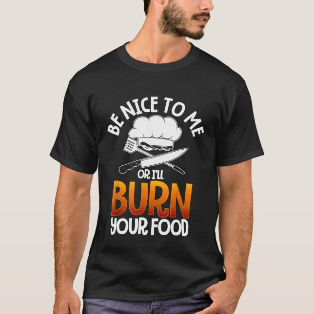 Kochen für kulinarischen Koch Männer Bäckerei 7 T-Shirt (Vorderseite)