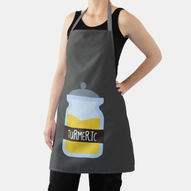 Kochen Gewürze Tumeric bunt funky Schürze (InSitu)