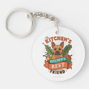 Kochen Hund Charm Schlüsselanhänger