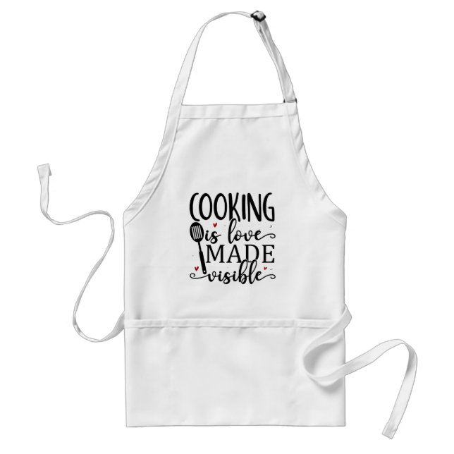 Kochen ist Lieben, die sichtbar gemacht werden Sch Schürze (Vorne)