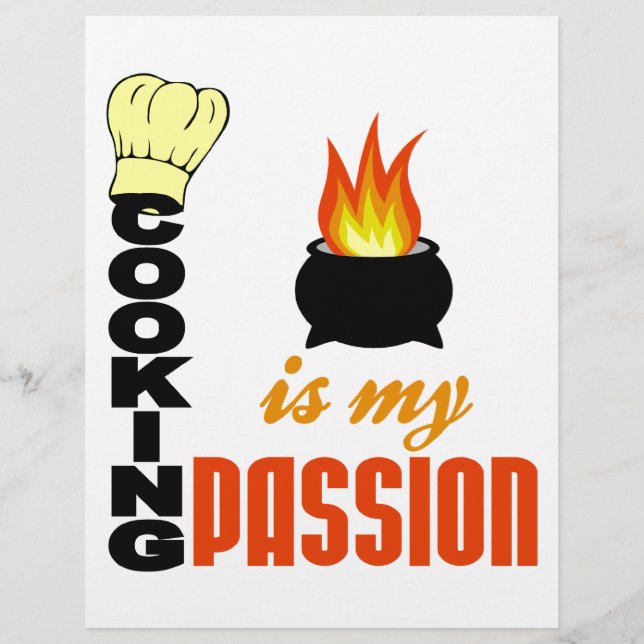 Kochen ist mein Passion-Flyer Flyer (Vorne)