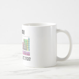 Kochen ist nur Chemie (Periodischer Tisch) Kaffeetasse