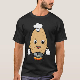 Kochen Kartoffeln Hobby Koch Kartoffeln essen T-Shirt