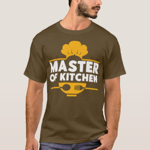Kochen Koch Küche Koch Master of Kitchen T-Shirt