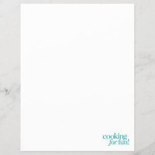 Kochen macht Spaß Flyer