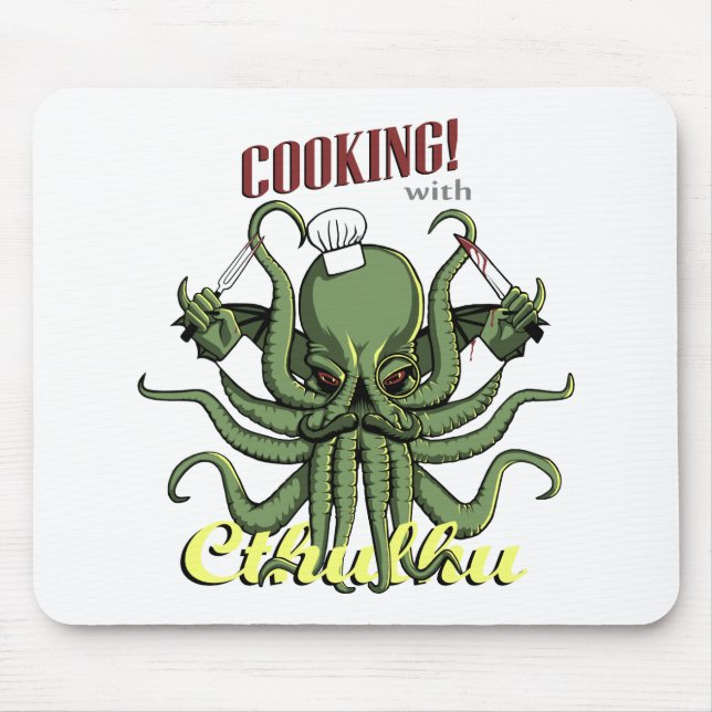 Kochen mit Cthulhu Mousepad (Vorne)