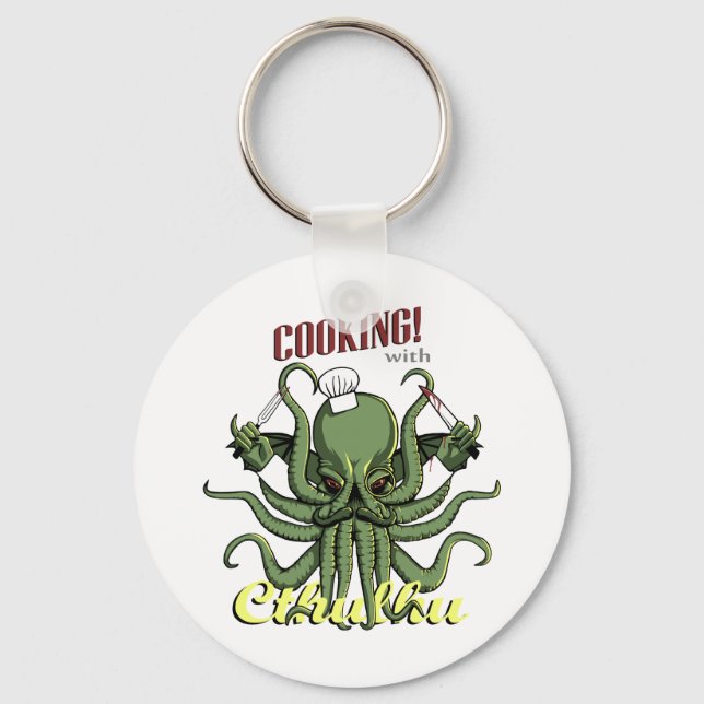Kochen mit Cthulhu Schlüsselanhänger (Vorderseite)
