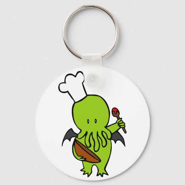 Kochen mit Cthulhu Schlüsselanhänger (Vorderseite)