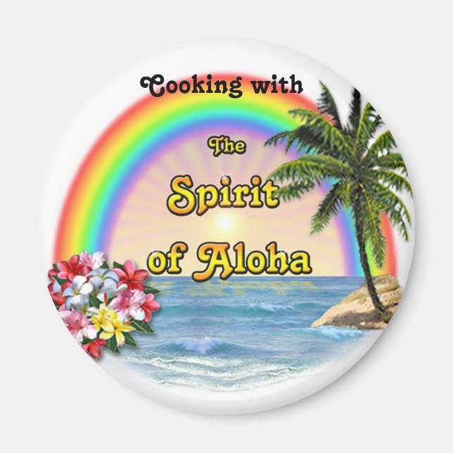 Kochen mit dem Geist von Aloha Magnet (Vorne)