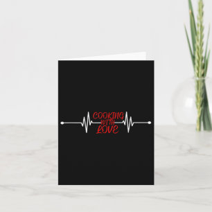 Kochen mit Liebe Funny Cooking Koch Geschenk Karte