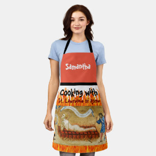 Kochen mit St. Lawrence All-over-Print-Schürze Schürze