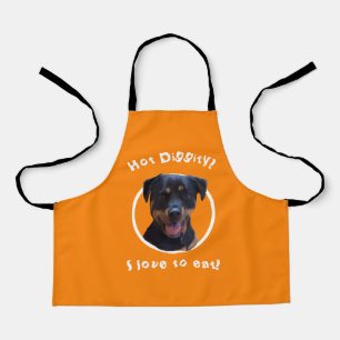 Kochen mit unserer Rottweiler Personalize-Schürze Schürze