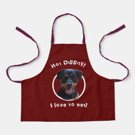 Kochen mit unserer Rottweiler Personalize-Schürze Schürze