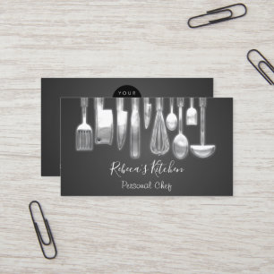 Kochen Persönlicher Koch Restaurant Visitenkarte