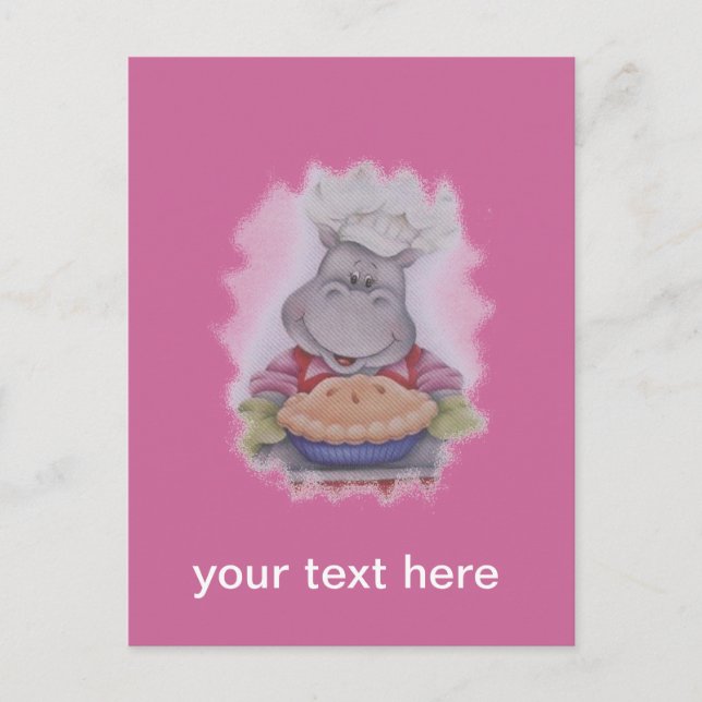 kochen postkarte (Vorderseite)