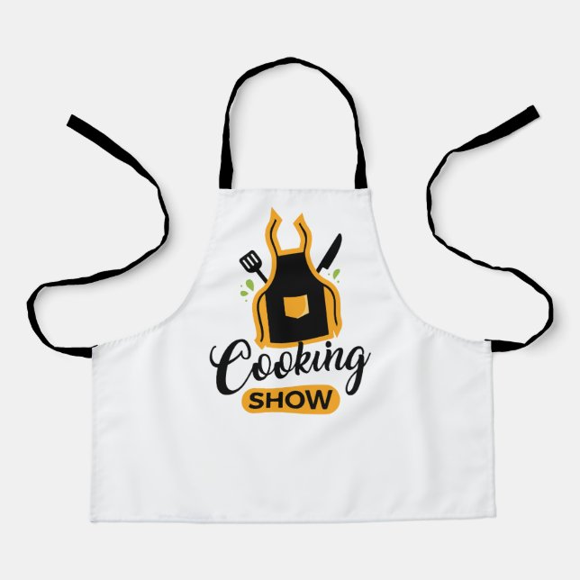 Kochen Schürze Freude anzeigen (Vorderseite)