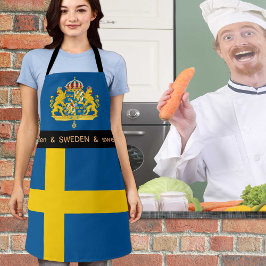 Kochen Schweden und Schwedische Koch Küche Schürze
