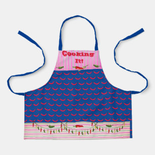 Kochen Spaß Hot Paprikaschoten Schürze