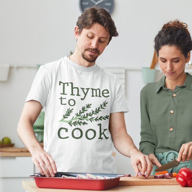 Kochen T-Shirt (thyme to cook shirt)