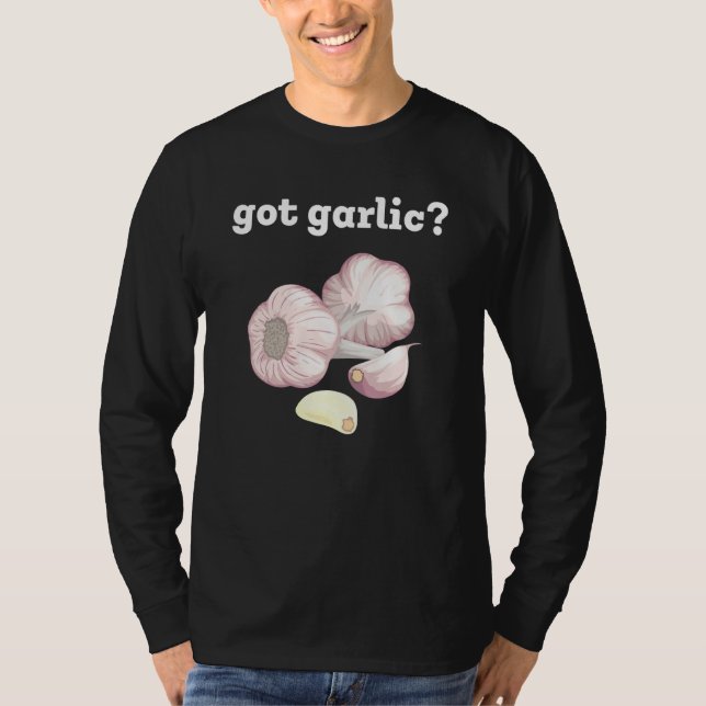 Kochen von Knoblauchkräutern T-Shirt (Vorderseite)
