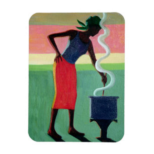 Kochen von Reis 2001 Magnet