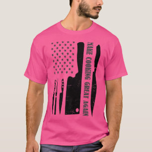 Kochen wieder großartig gestalten Koch Messer T-Shirt