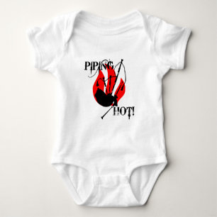Kochend heiß! baby strampler