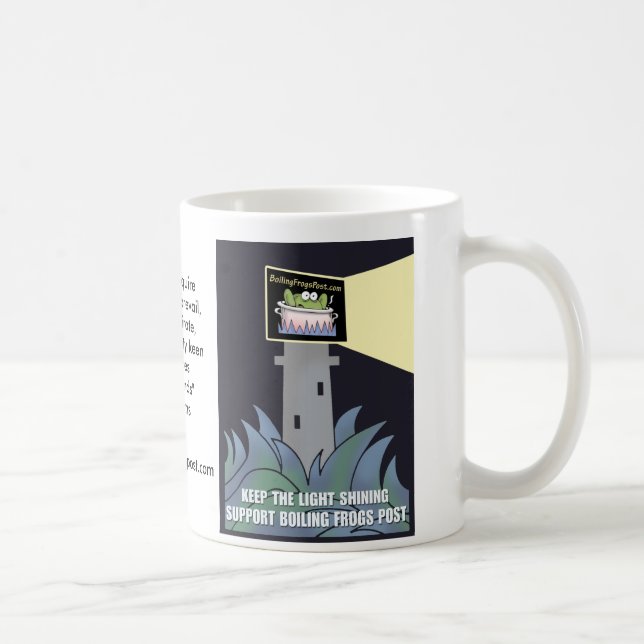 Kochende Frosch-Posten © StützTasse Kaffeetasse (Rechts)