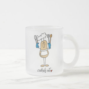 Kochende Nuss T-Shirts und Geschenke Mattglastasse