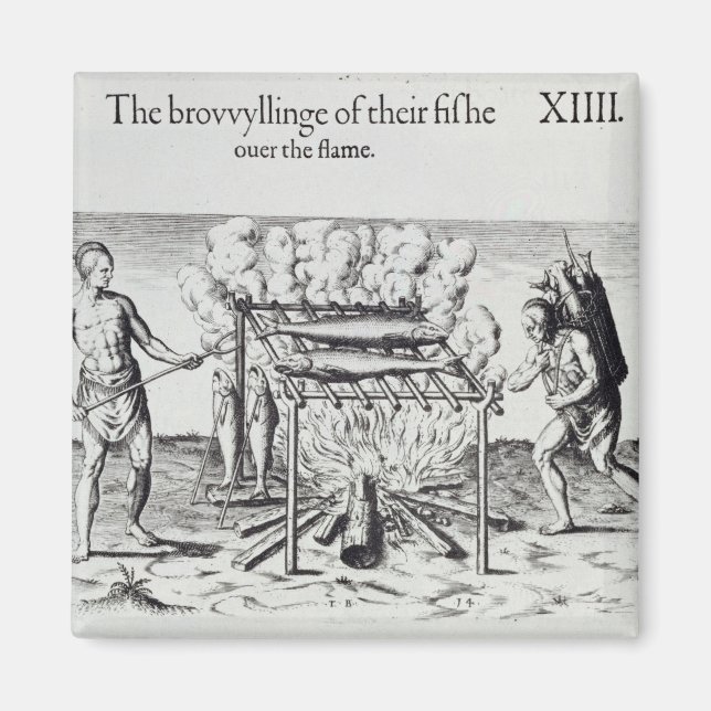 Kochfisch Magnet (Vorne)