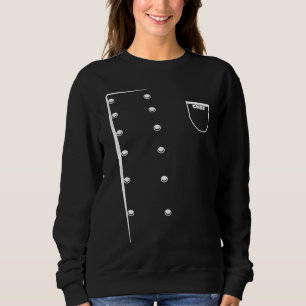 Kochjacke Kochuniform Kostüm Chefkoch Gri Sweatshirt