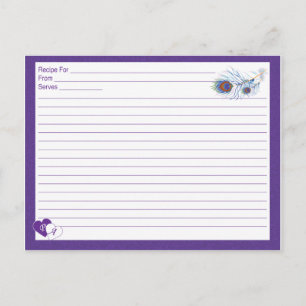 Kochkarte Postkarte