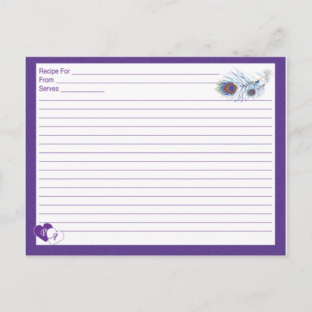 Kochkarte Postkarte (Vorderseite)