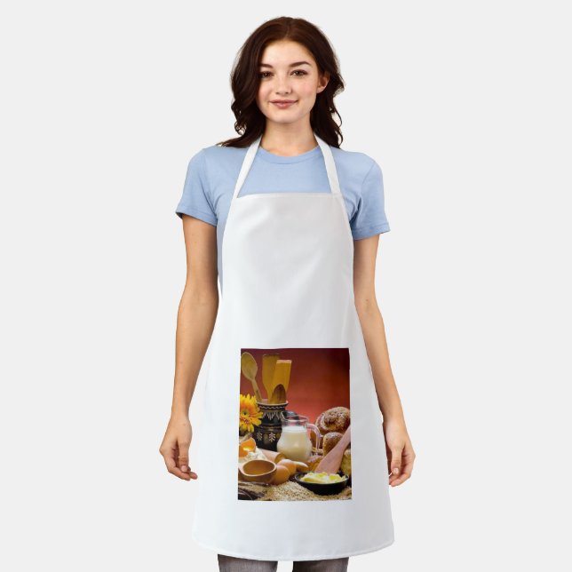 Kochkleid Schürze (Getragen)