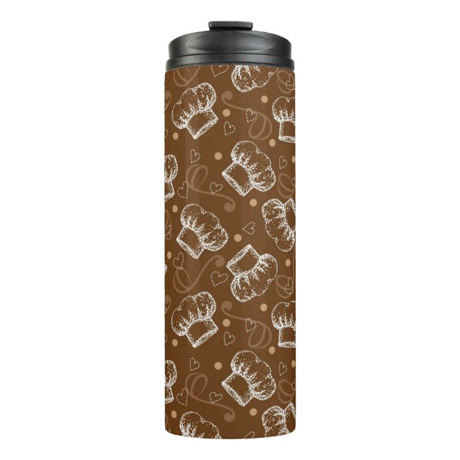 Kochmuster mit Koch Thermosbecher (Vorderseite)