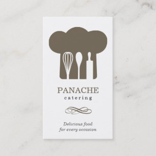 Kochs-Hut-Geschäfts-Karte Visitenkarte